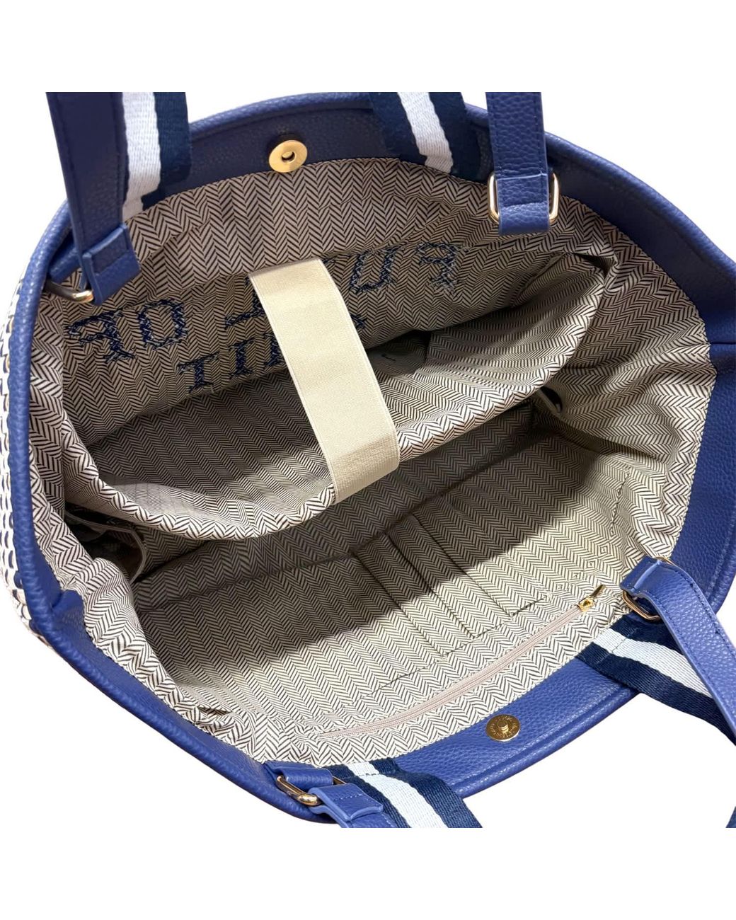 Lilly Loves Full Of Shit Bag in Blue | Lyst
