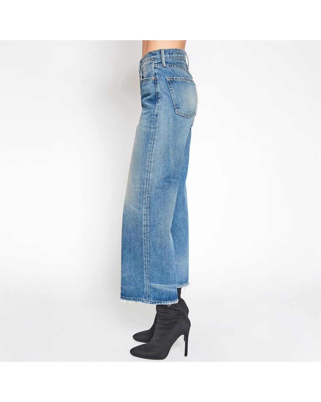 NOEND Blue Hailey Wide Culotte