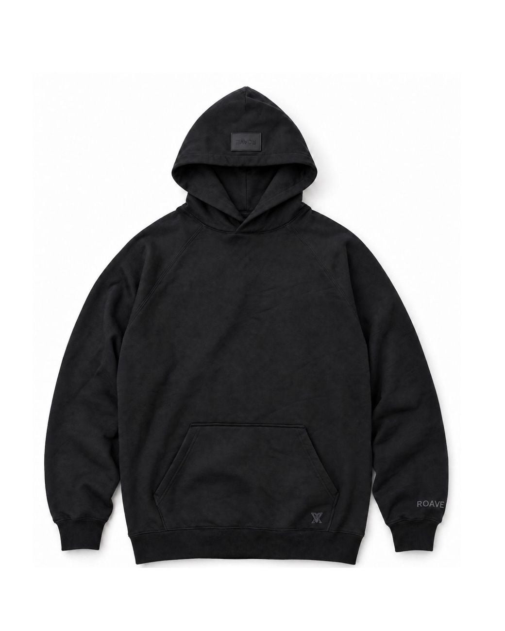 ROAV Black The Park Oversized Hoodie for men