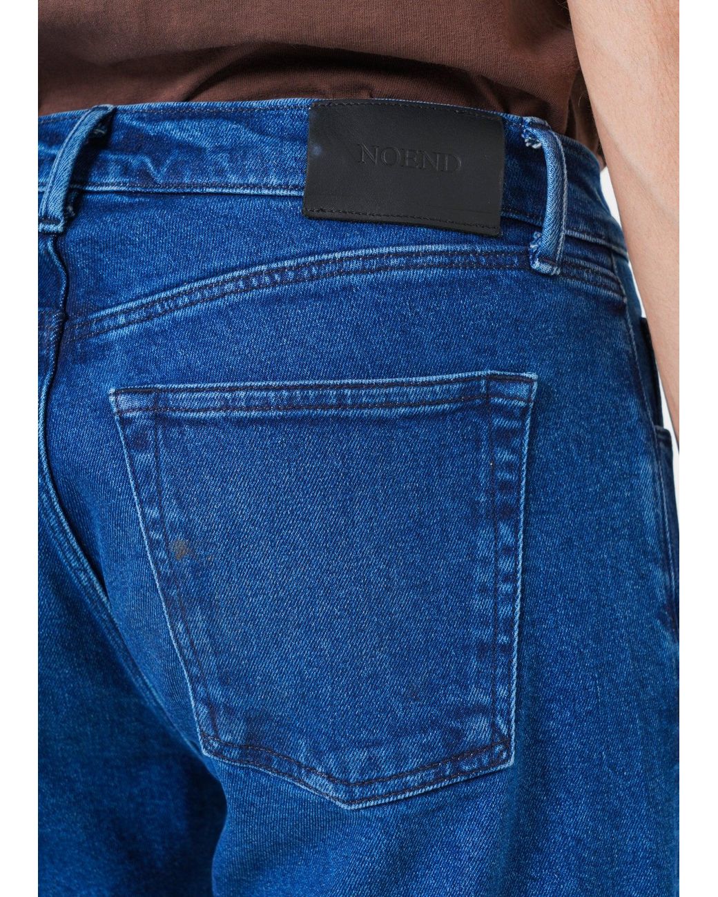 NOEND Blue Noend Slim Fit Jeans for men