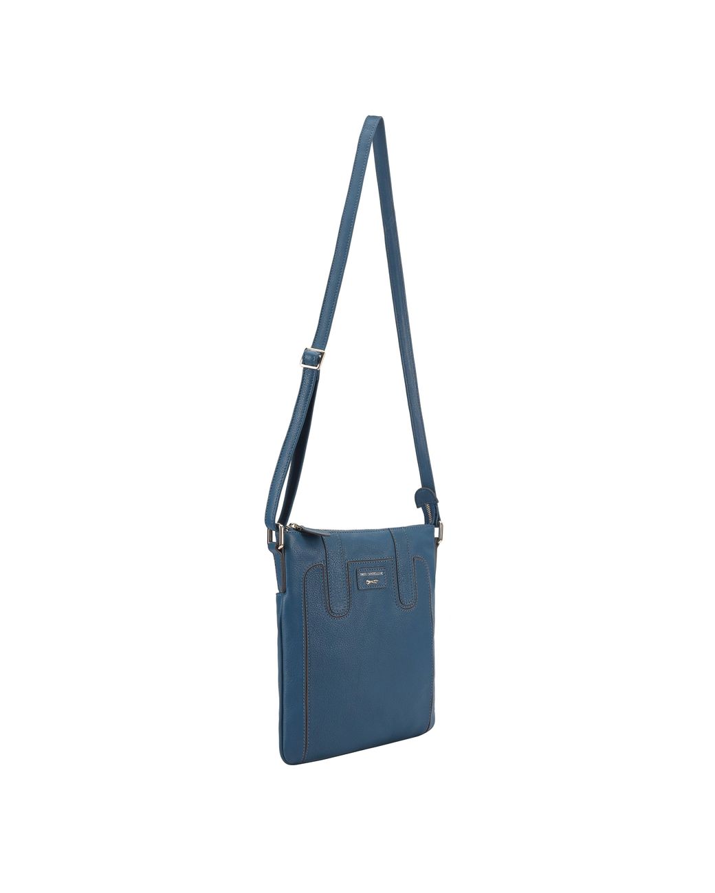 Paul Costelloe Blue Marble Crossbody Bag