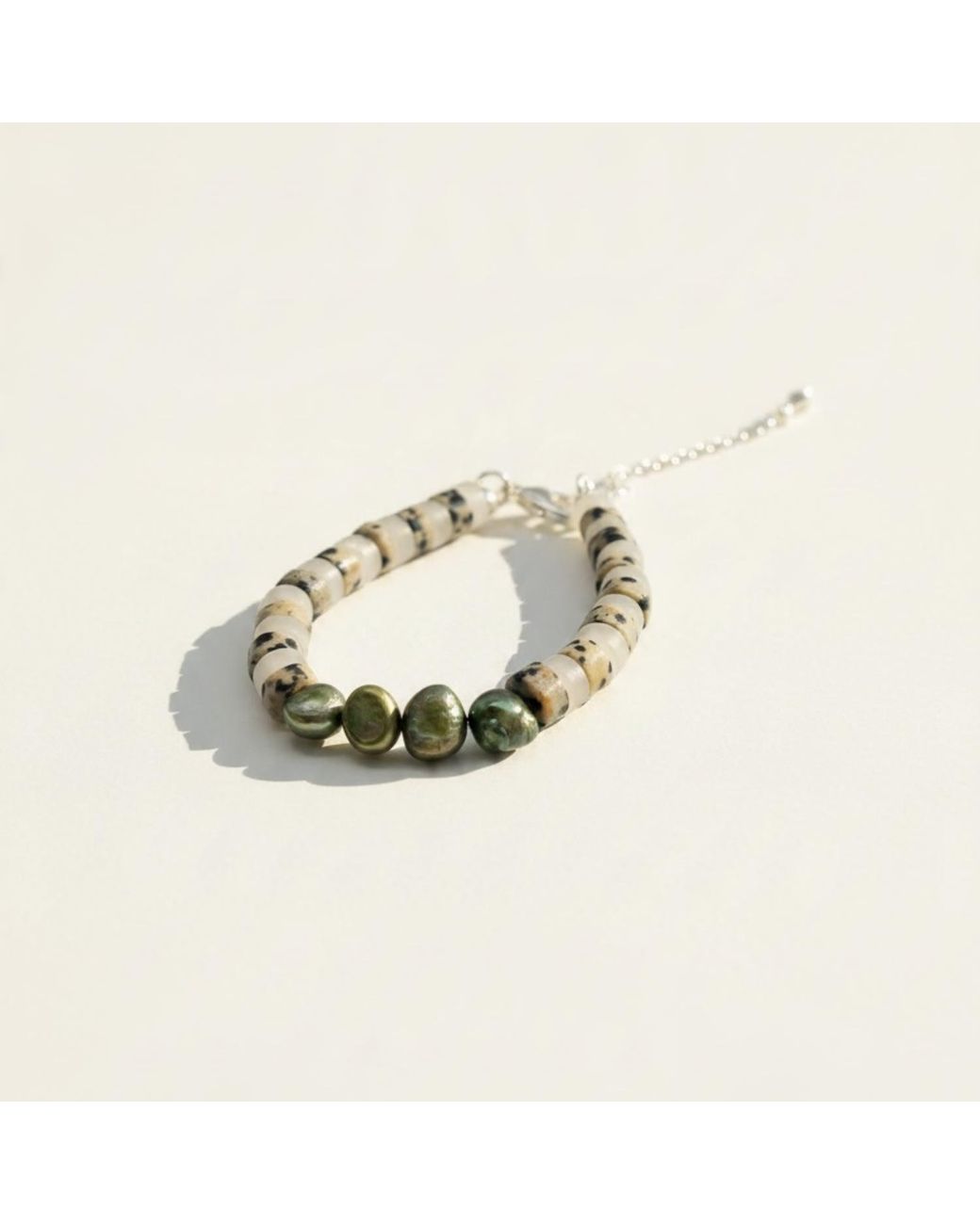 Skinny Mutt Green Hour Bracelet