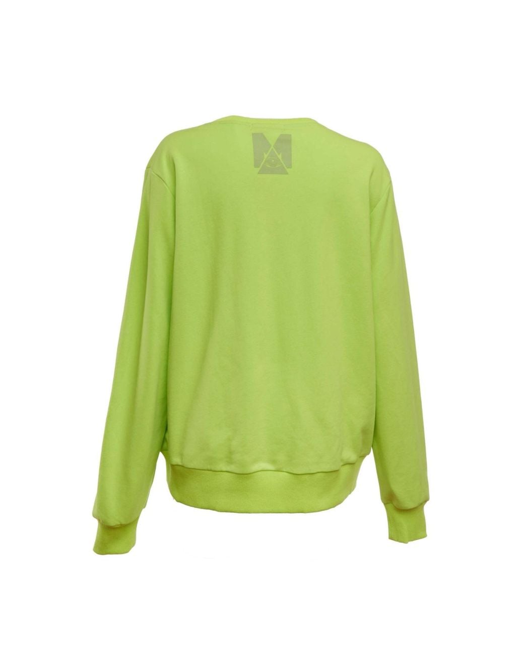 Miracles Manifester Green Oversized Embroidered Pisces Sign Sweatshirt