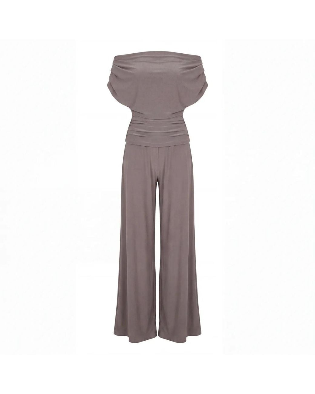 Atom Label Gray Carbon Jumpsuit