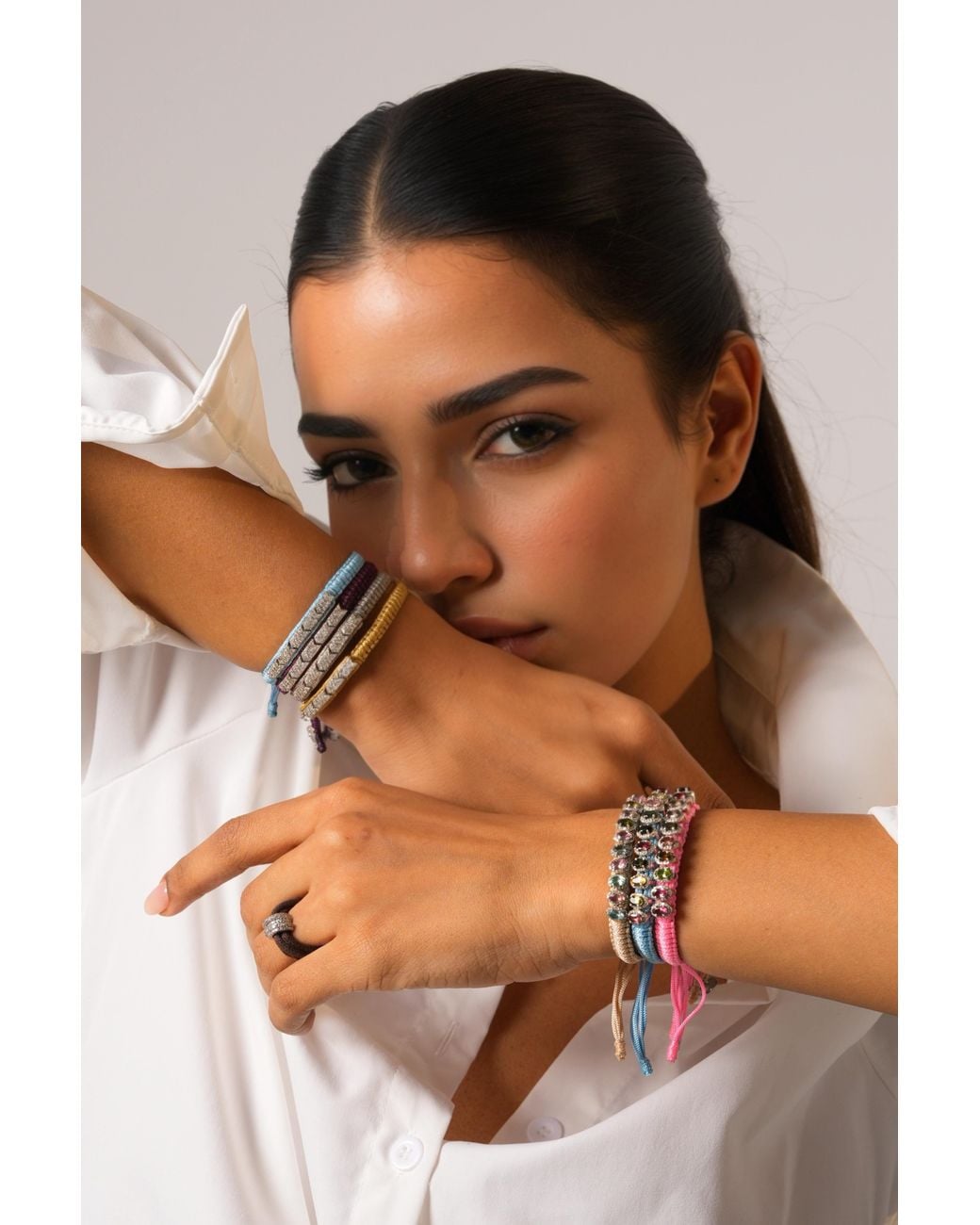 Caravan of Stones Pink Méridien Bracelet Baby