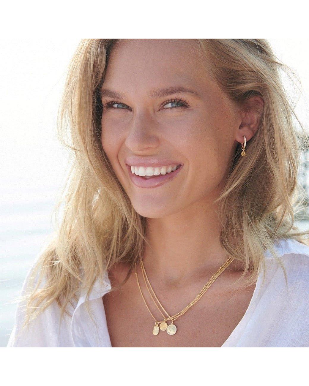 With Love Darling Metallic Wisdom Necklace