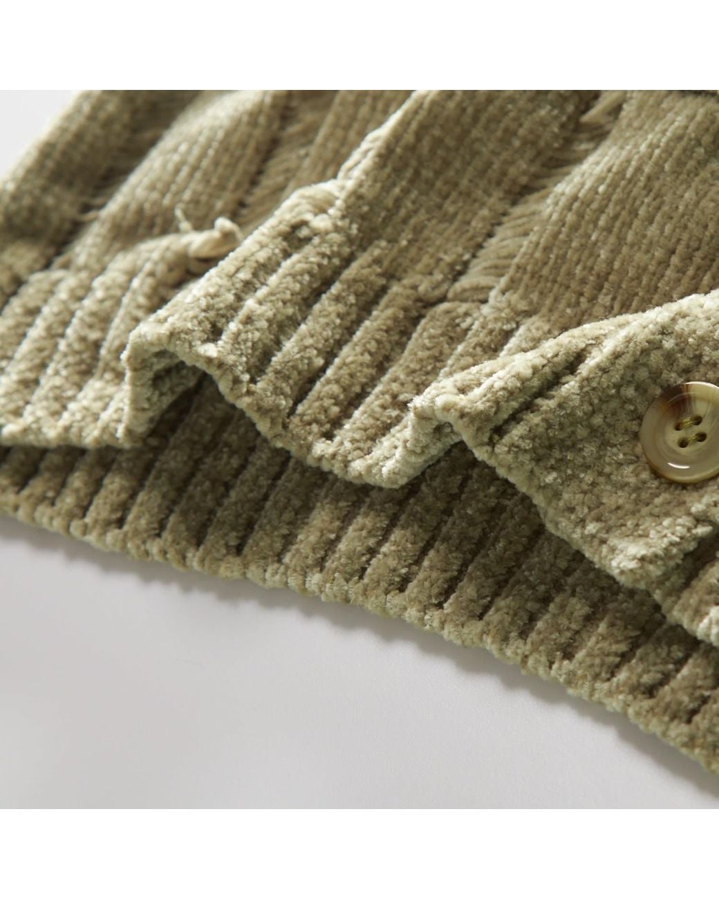 Fully Fashioning Green Avocado Lennox Ottoman Knit Cardigan