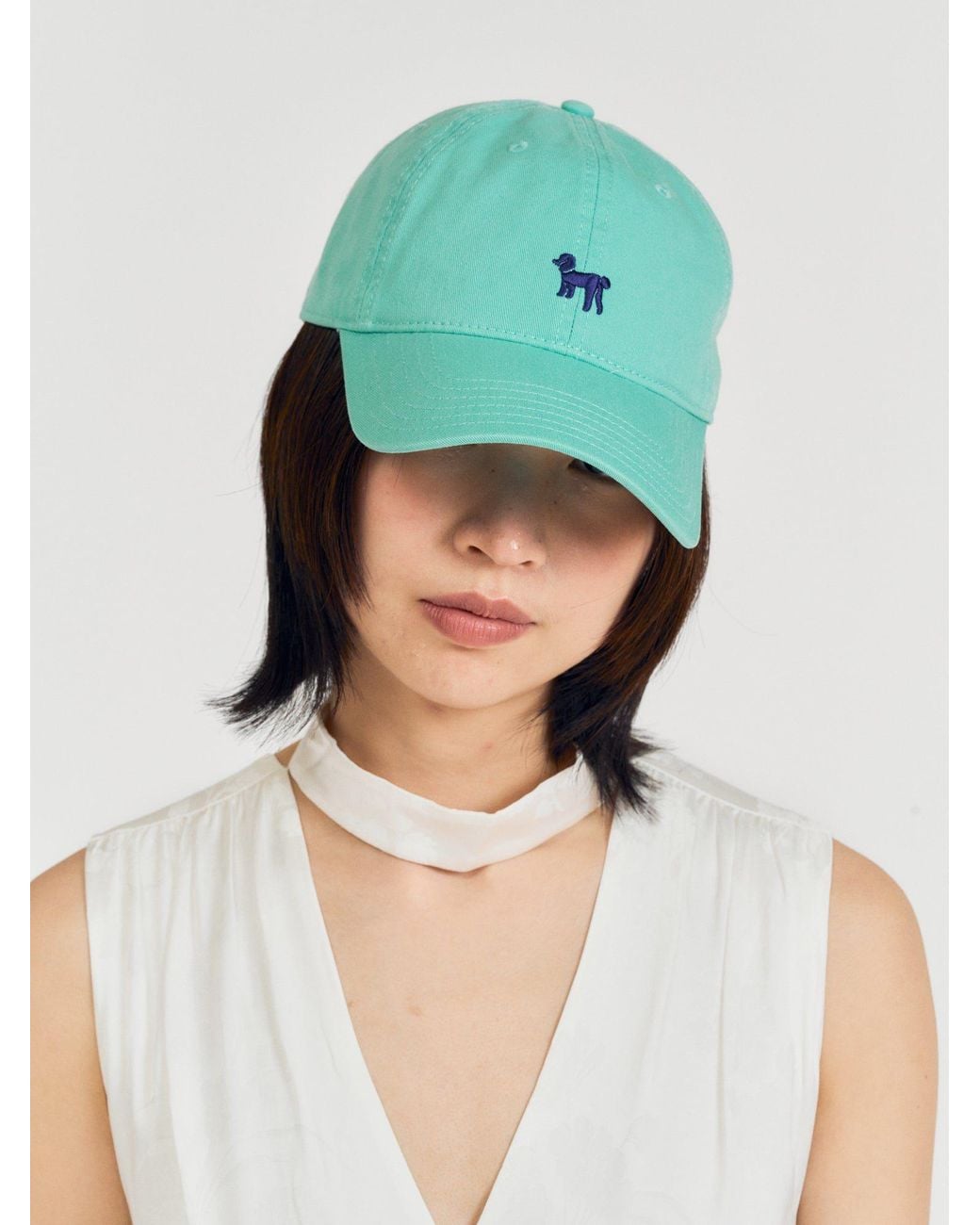 Lost Pattern Green Pan Pan Baseball Cap