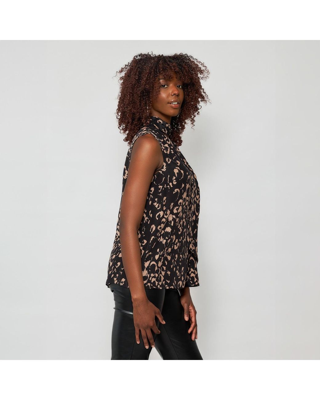 Solgo Atelier Blue Ade One-Shoulder Mulberry Silk Top