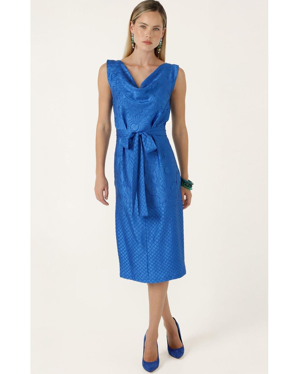 SACHA DRAKE Blue Gentian Dress