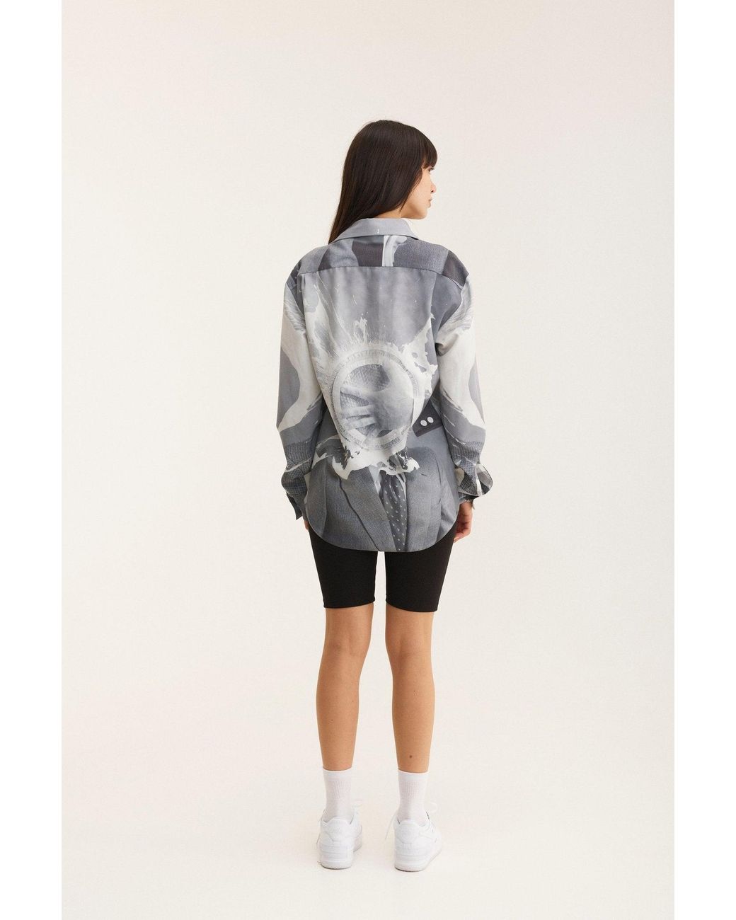mysimplicated Metallic Long Sleeve Shirt