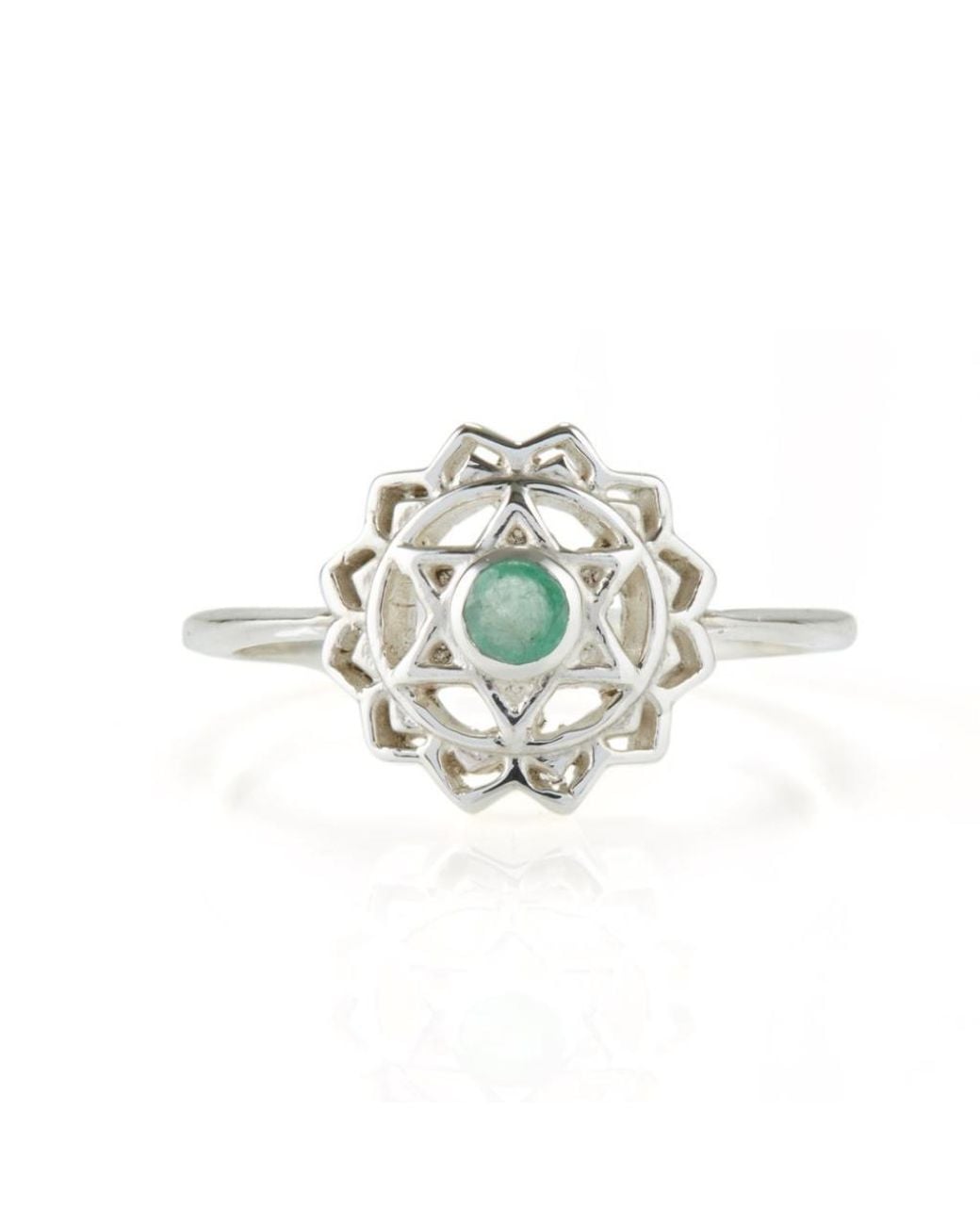 Charlotte's Web Jewellery Metallic Heart Chakra Ring