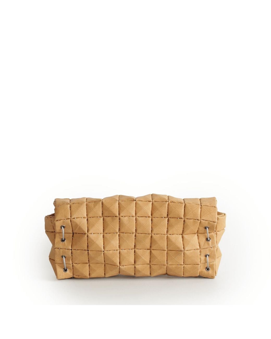 Monade Metallic Pouch Bag Matte Dune_
