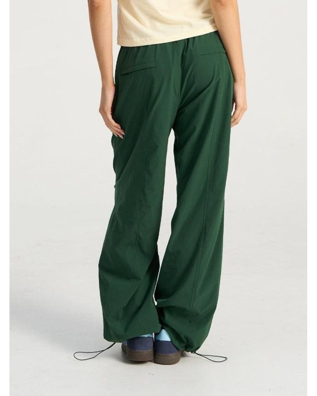 Bondi Active Green Parachute Pant