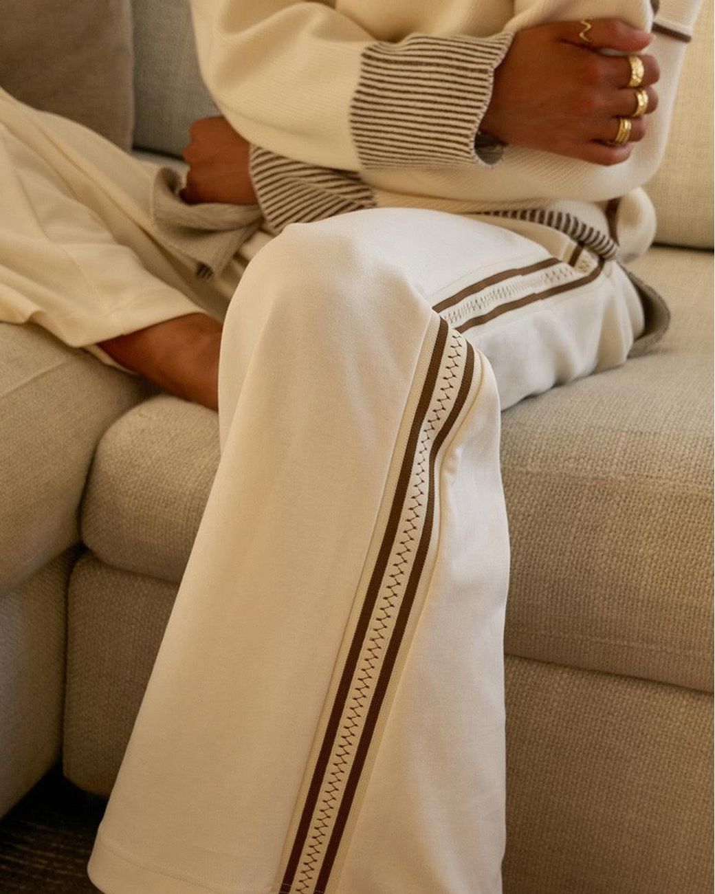 ARMS OF EVE Natural Neutrals St. Moritz Pants