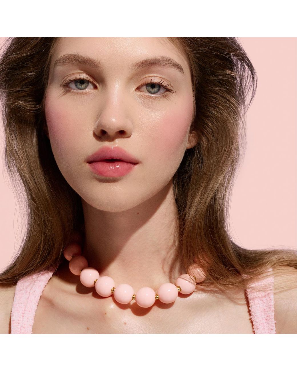 Saule Label Pink Siena Duo Necklaces