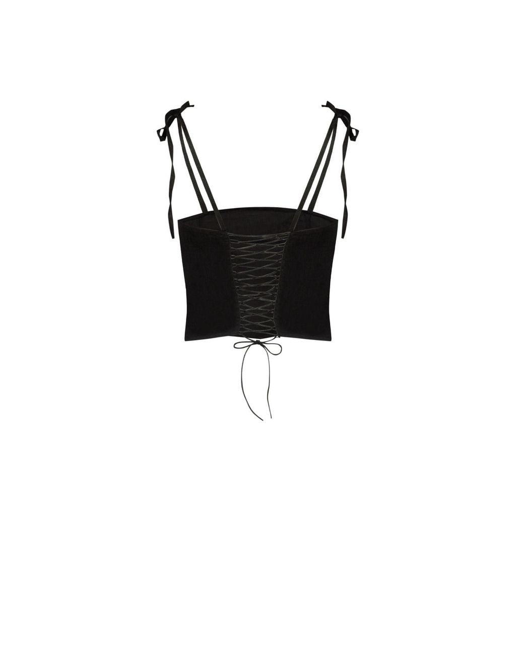 Pcfg Black Your Itch Corded Top
