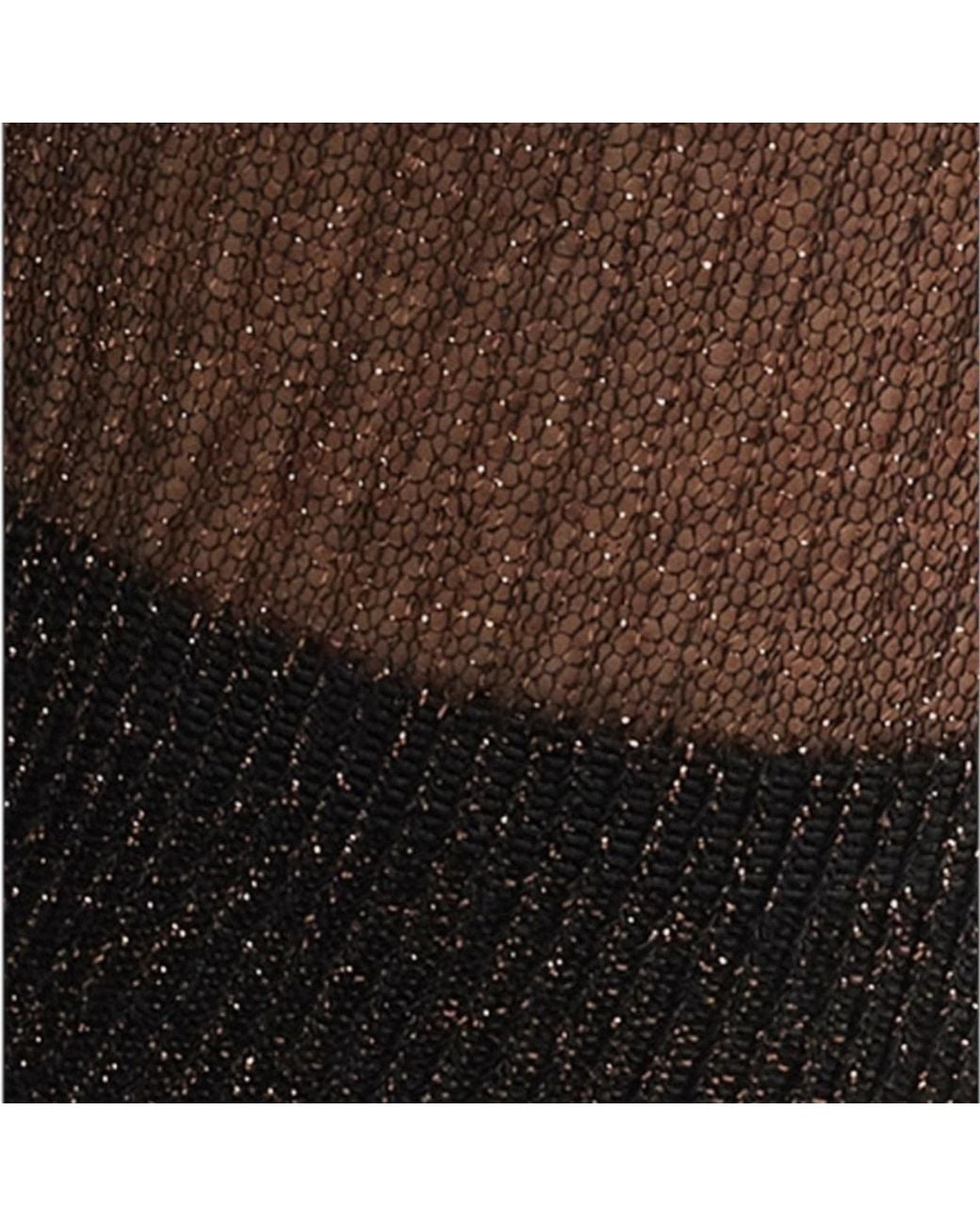 HIGH HEEL JUNGLE by KATHRYN EISMAN Black Glitter Dance Socks