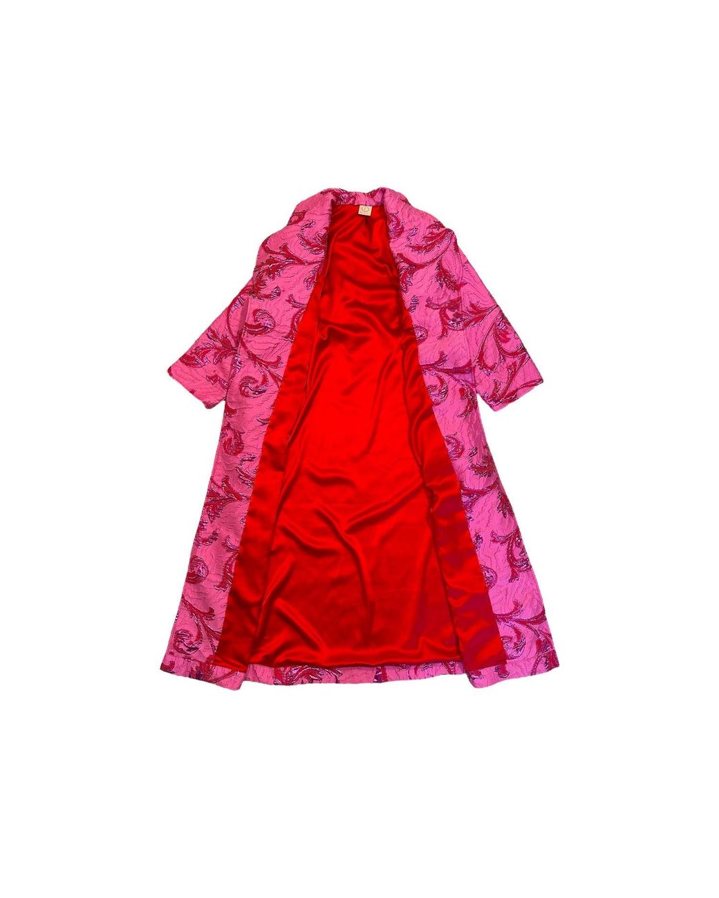 Julia Clancey Pink Candy Luxe Opera Dress Coat