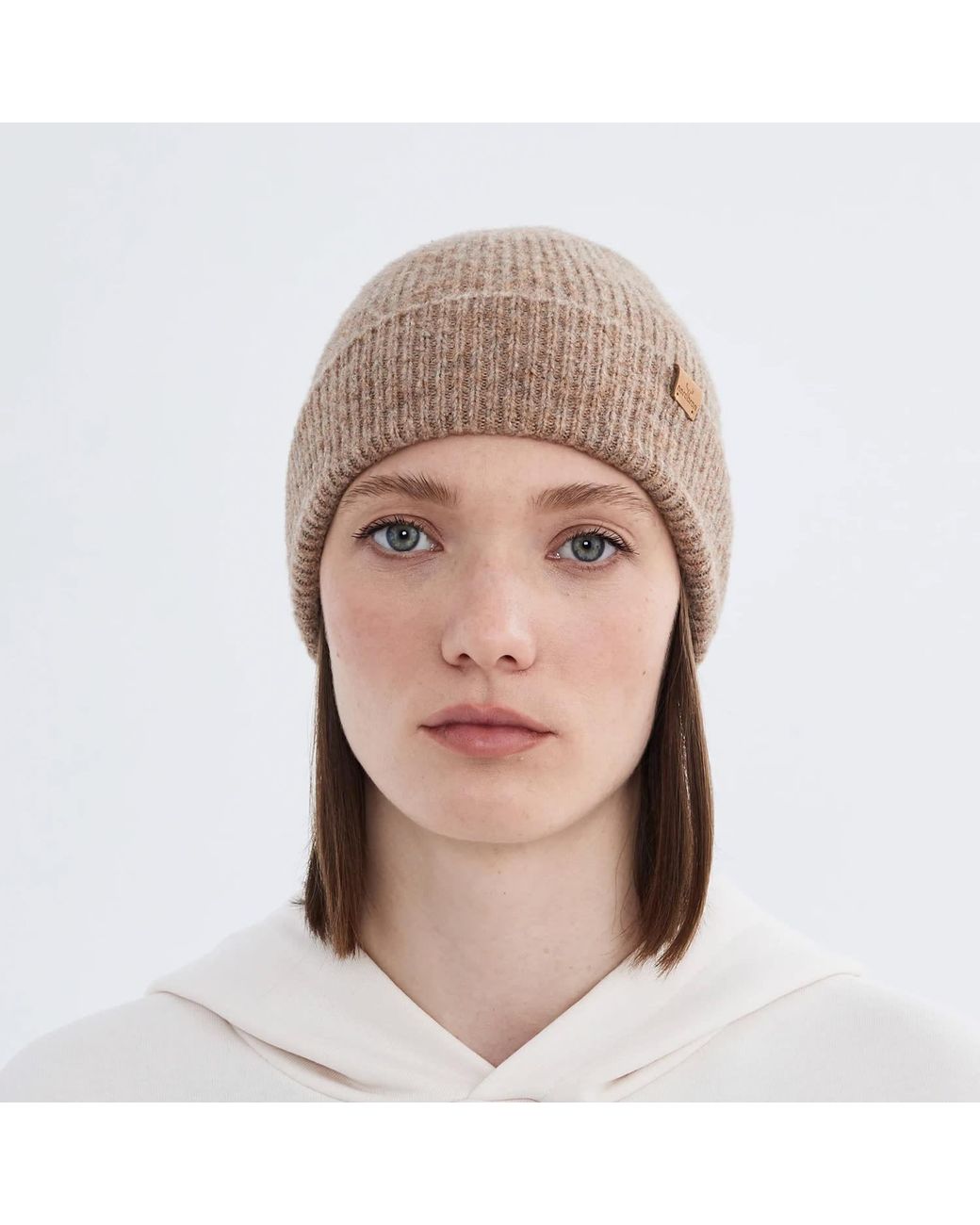 Norbron Brown Raine Taupe Beanie