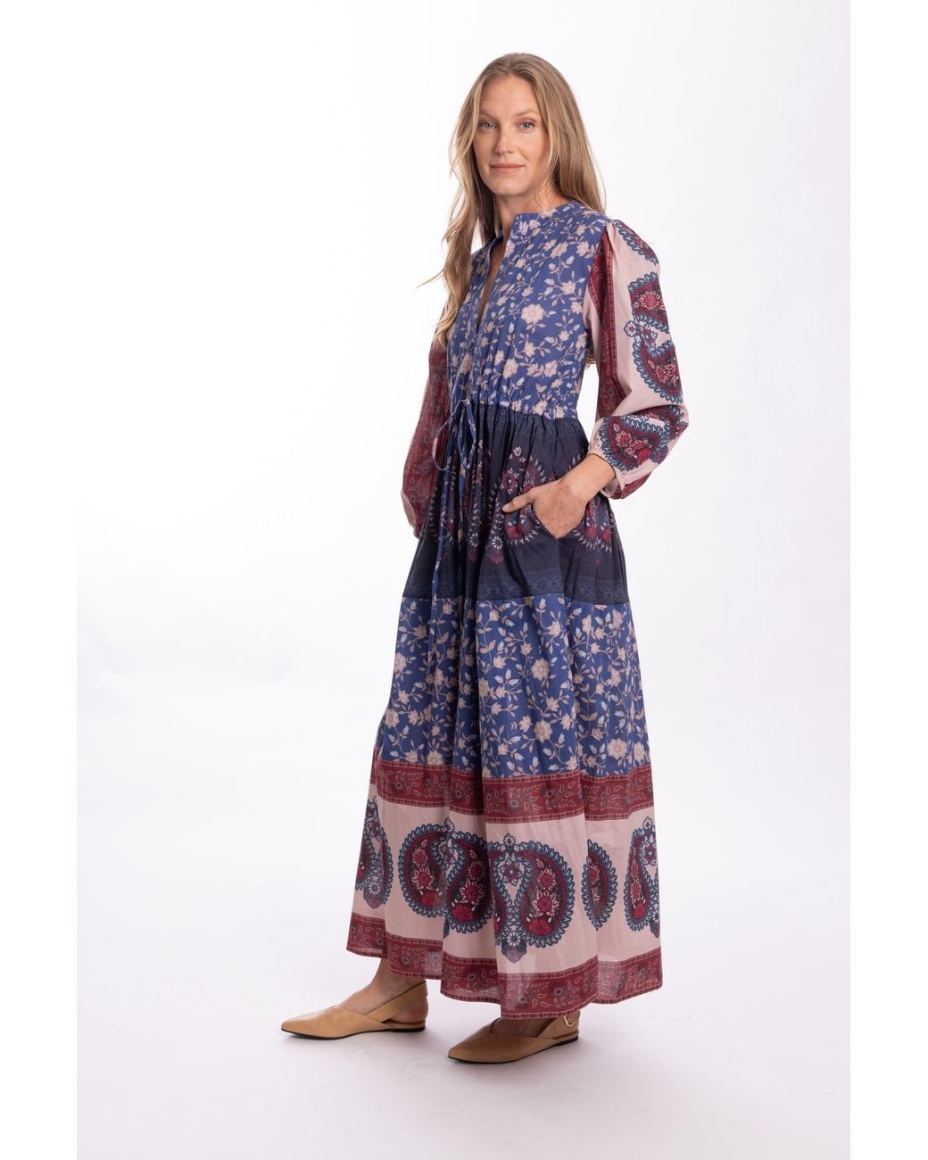 Bindu Purple Eva Dress