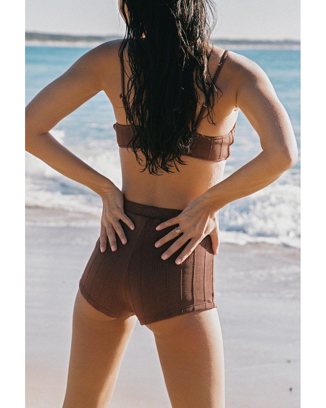 Floating Swim Brown Katakolon Short