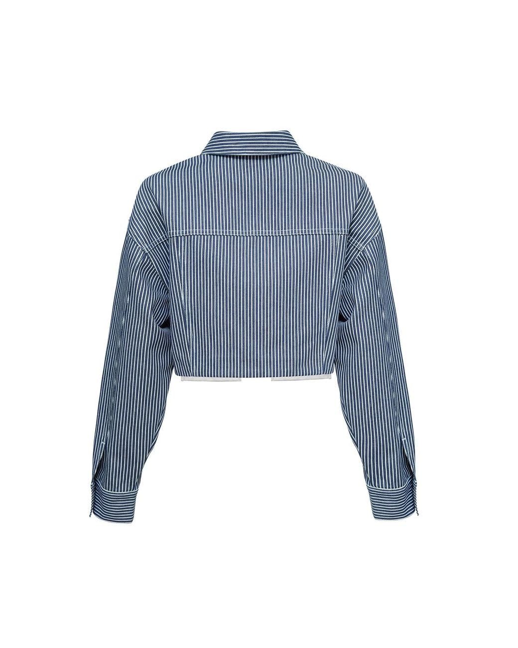 Audrey Vallens Blue Denim Affair Jacket