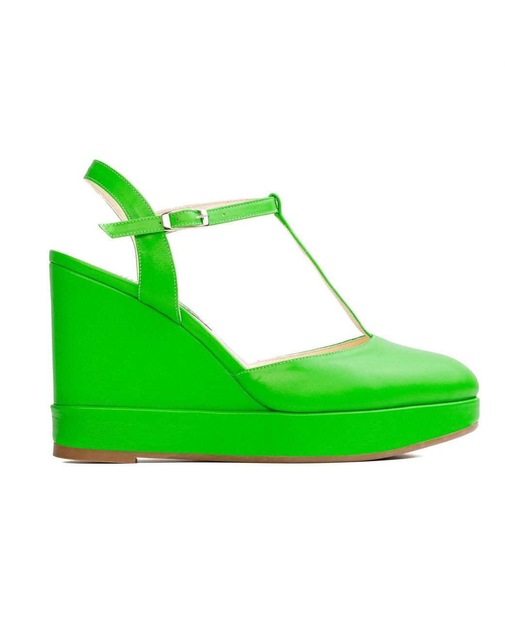 Rosamund Muir London Green Jeanne Wedges