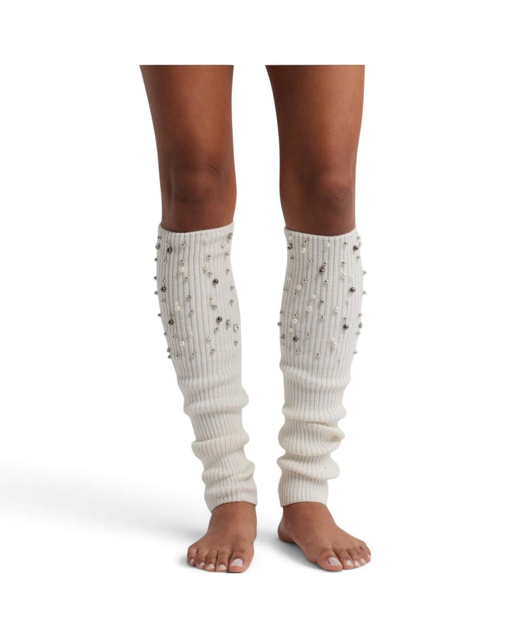 HIGH HEEL JUNGLE by KATHRYN EISMAN Natural Blake Embellished Legwarmer