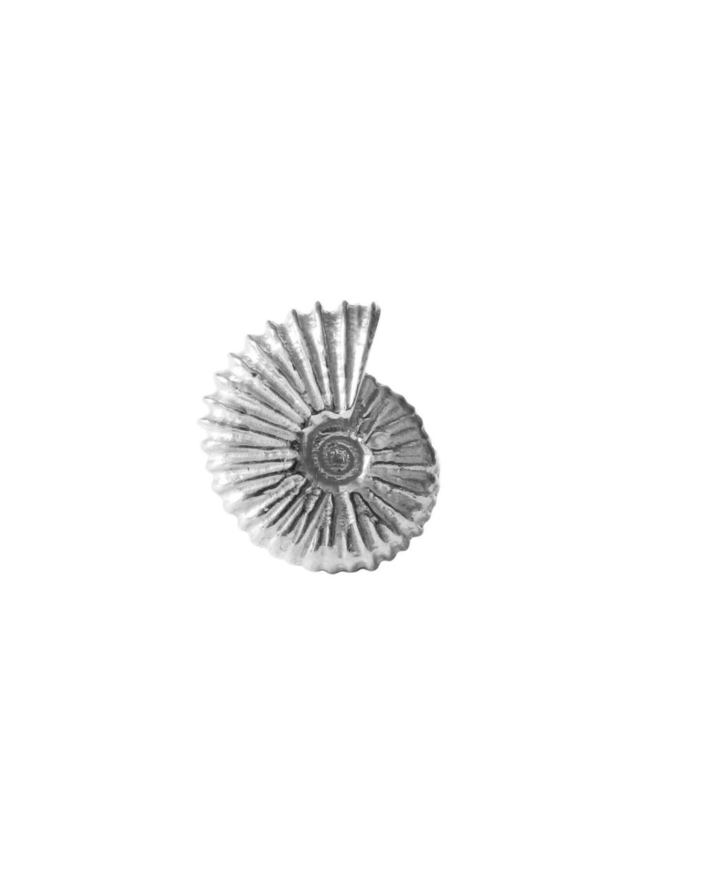 Lee Renee Metallic Ammonite Lapel Pin – for men