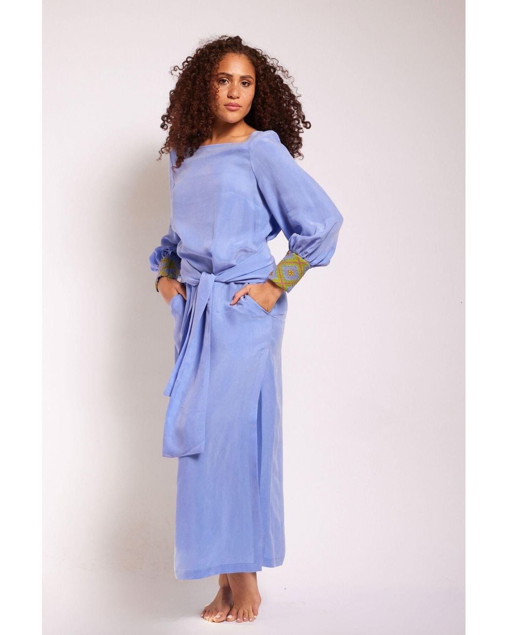 Yomisma Purple Chiapas Kaftan