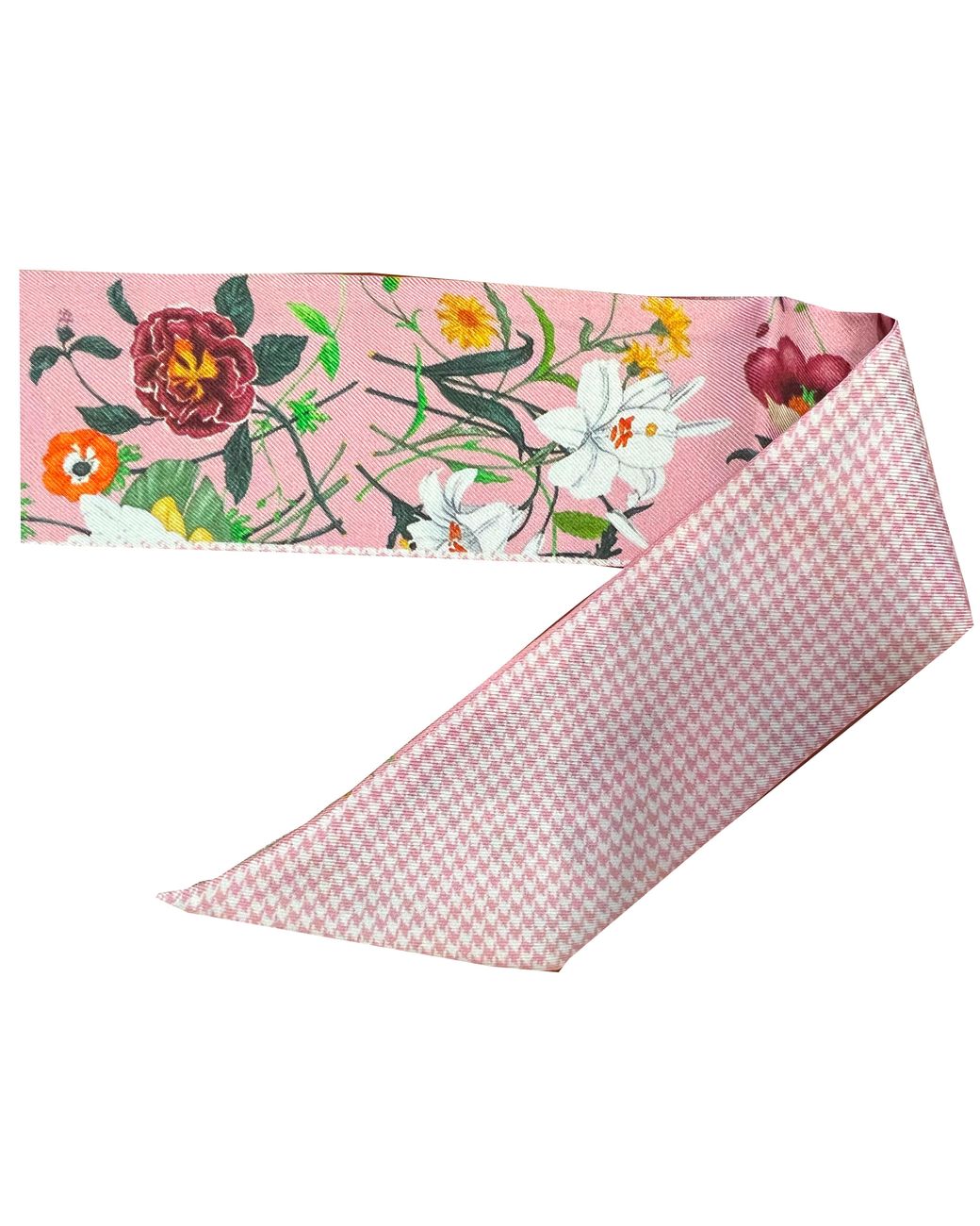 Lazyjack Press Purple The Belvedere Scarf: La Vie En Rose