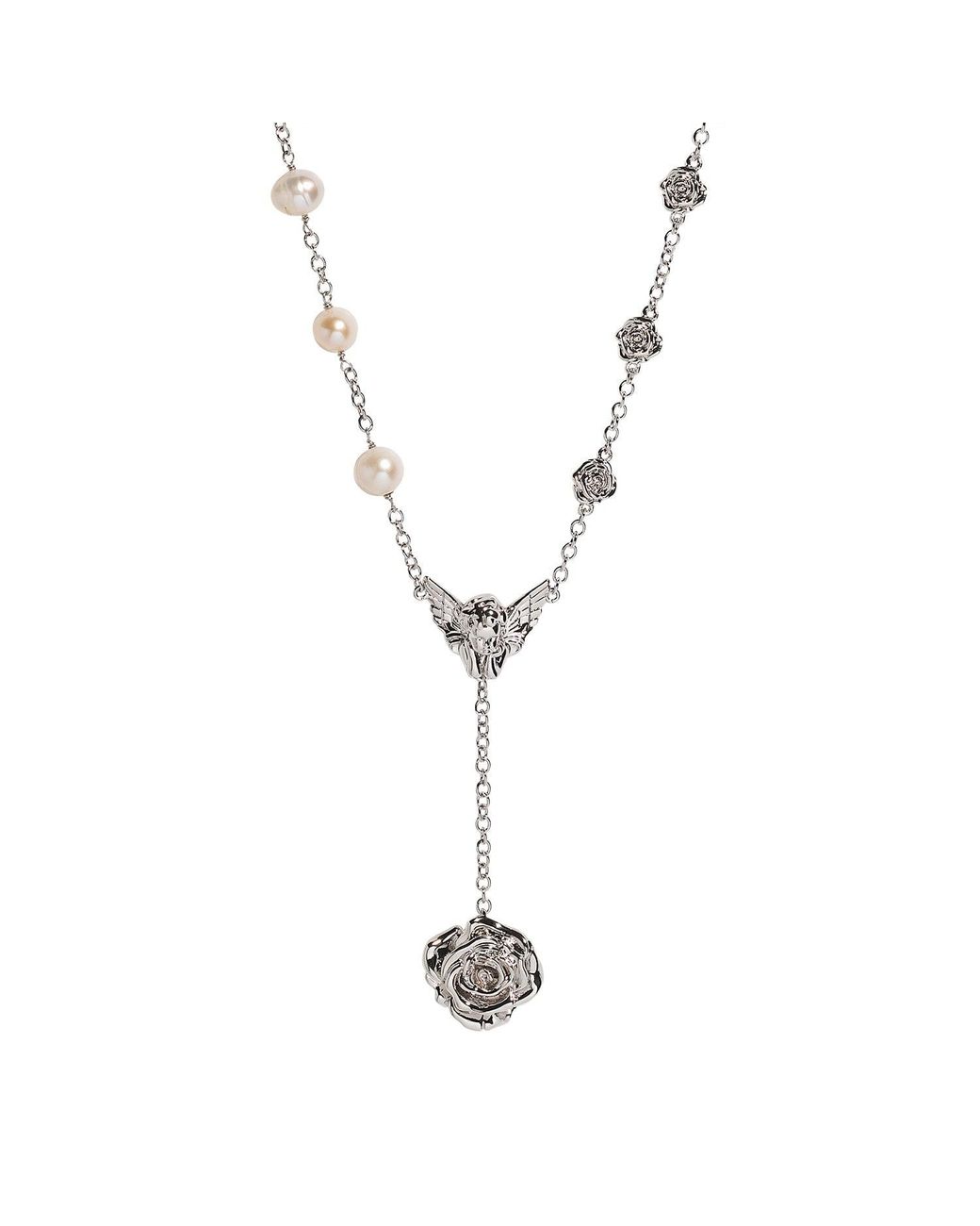 Ogé Jewelry Brown Devotion Pearl Drop Necklace – Intentional Jewelry For Self-Love