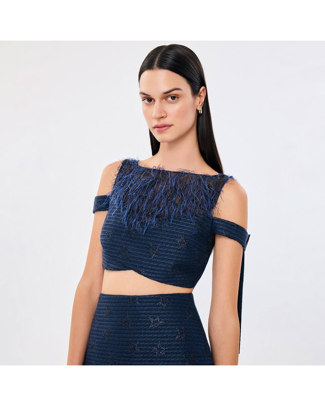Saint Ones Blue Luma Top