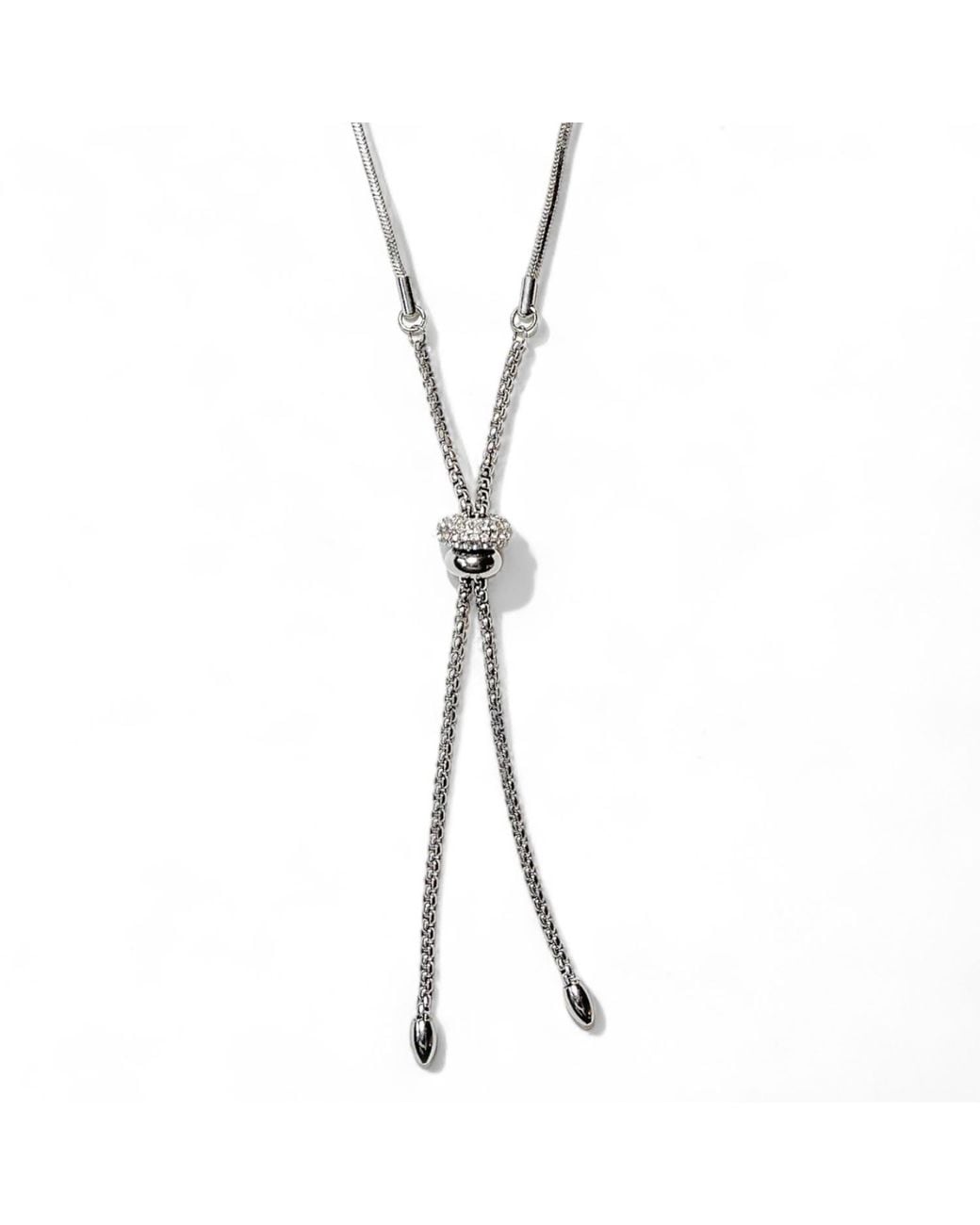 Vicky&Nico Metallic Sphere Bolo Necklace