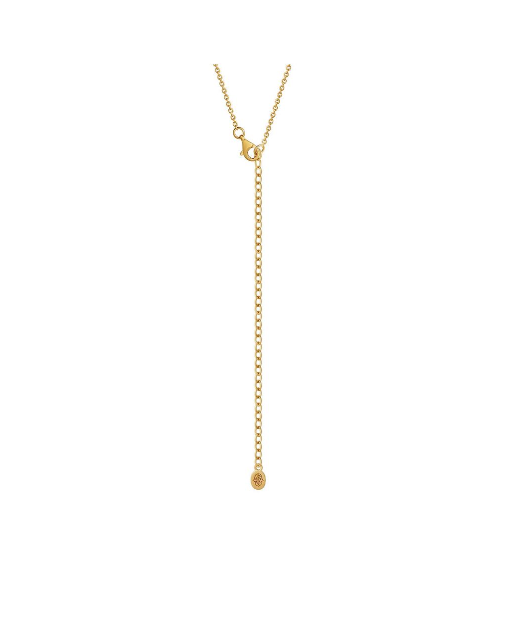 Karma and Luck Metallic Bold Harmony Two Dot Multi-Stone Mahjong Necklace