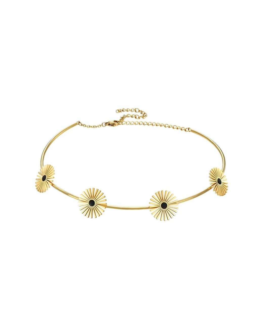 Gingin Metallic Hazel Choker