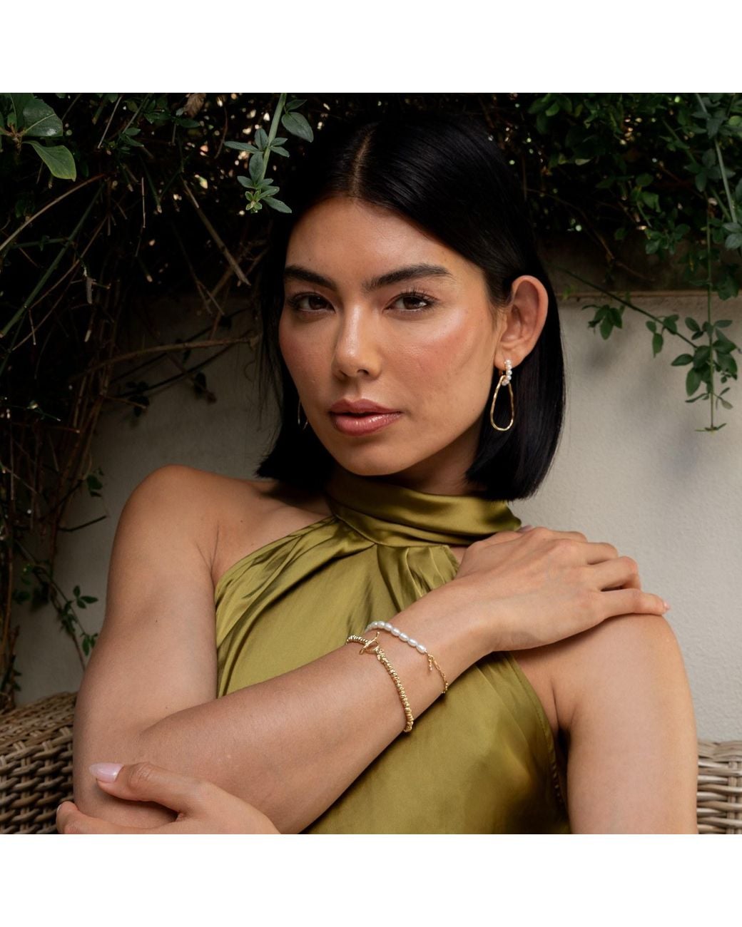 Dower & Hall Metallic Signature Nomad Nugget Bracelet