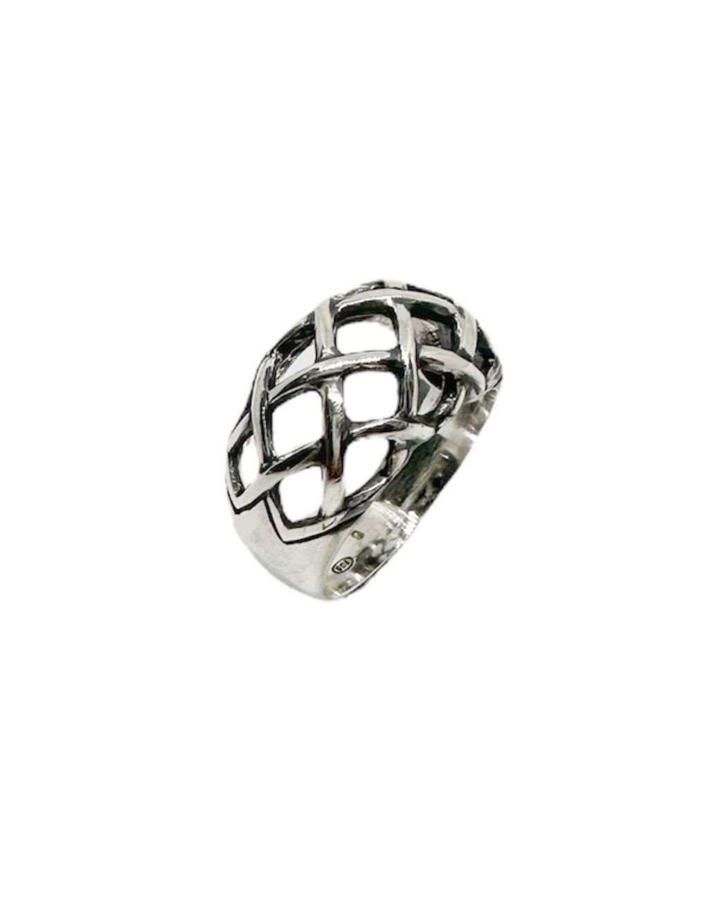 Tg-Jewellery by Tamara Gervasio Metallic The Woven Dome Ring