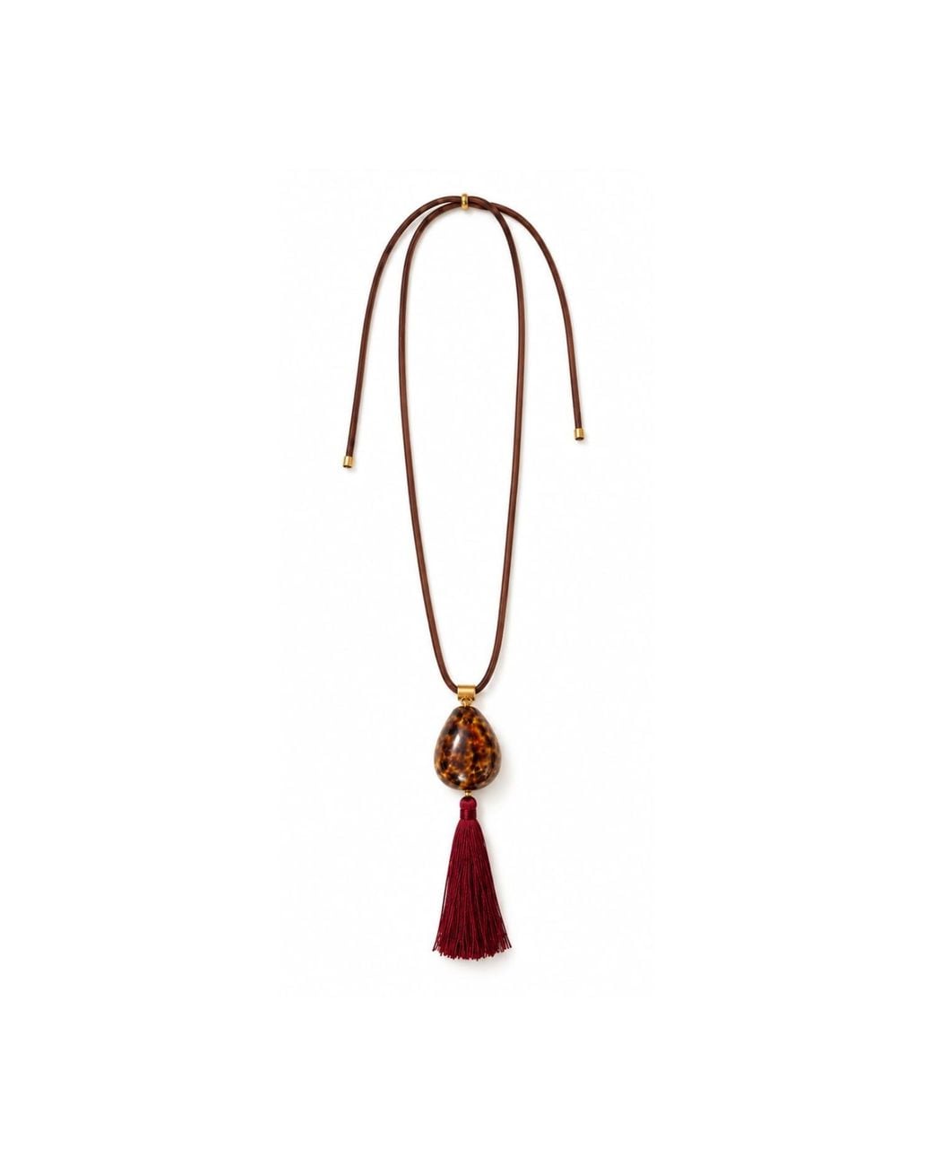Lalinde Red Maris Cowrie Necklace