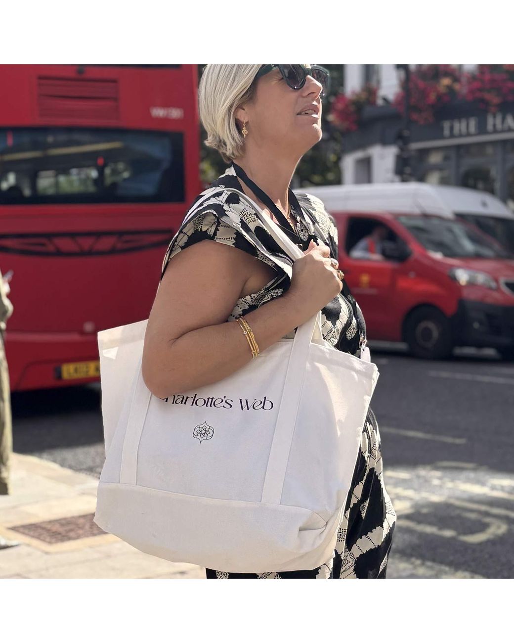 Charlotte's Web Jewellery White Neutrals Charlotte's Web Canvas Tote Bag