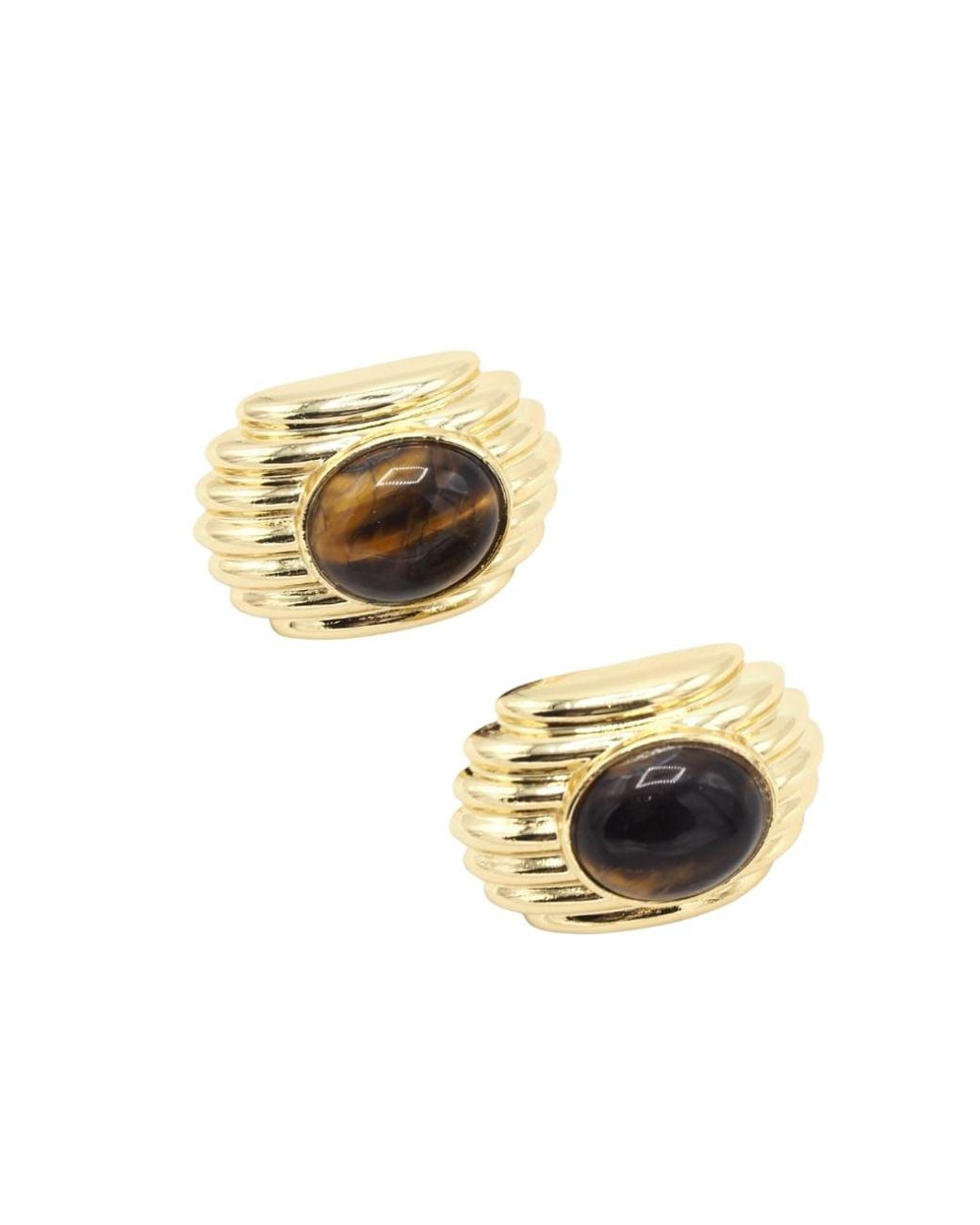 Sita Nevado Black Escut Earrings