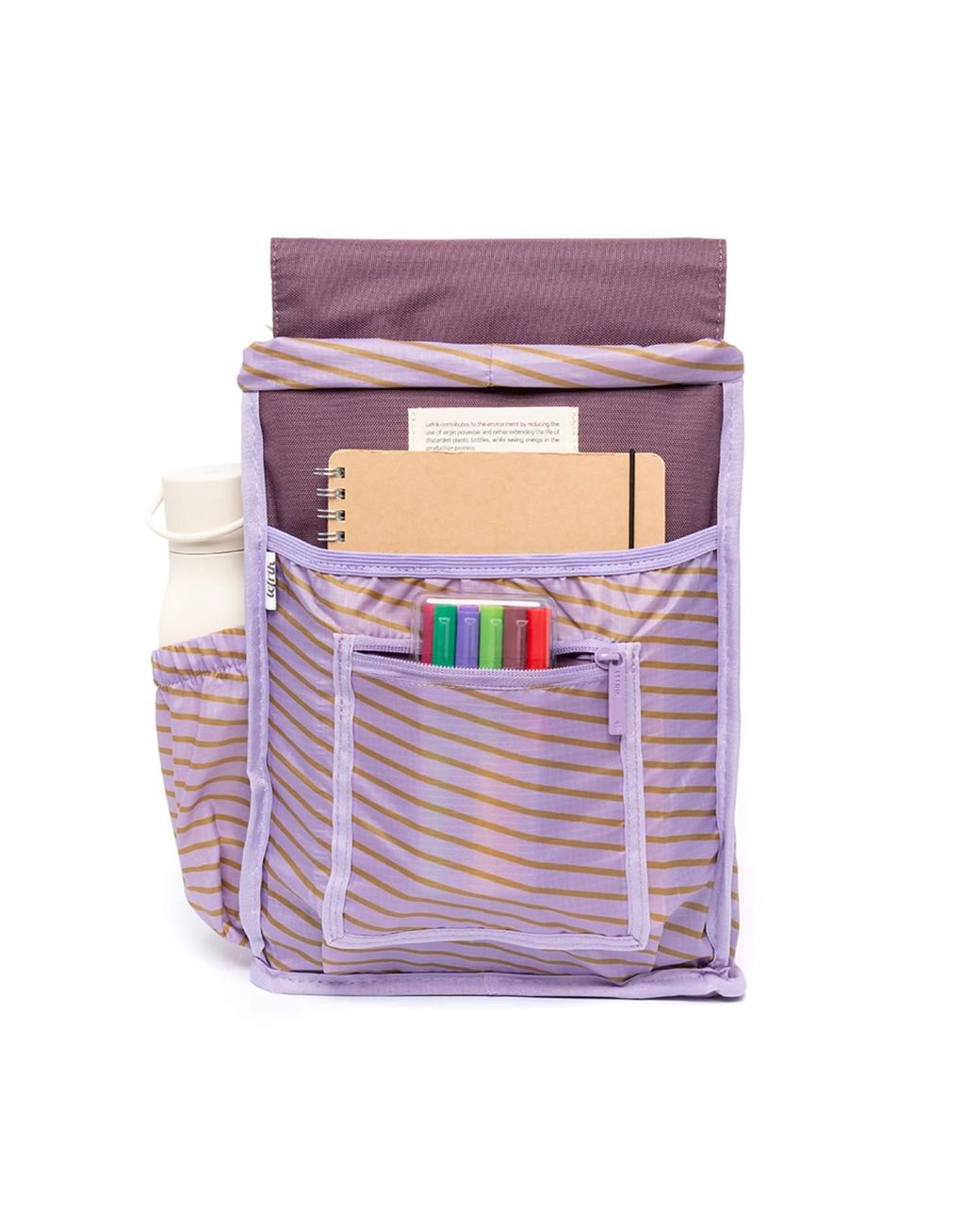 Lefrik Red Kaut Mini Backpack Cherry Block
