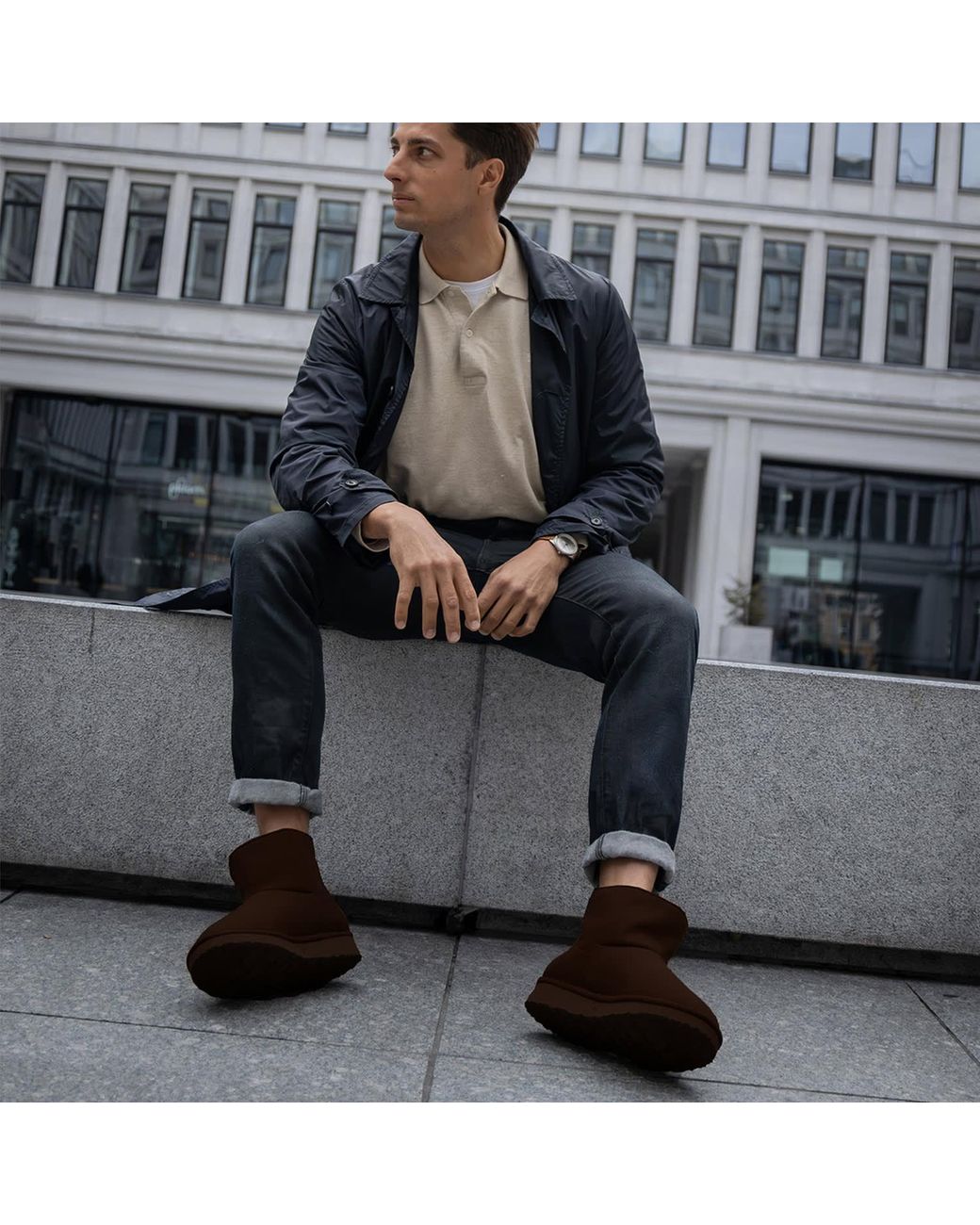 The New Orchard Brown Classic Vegan Short Boots