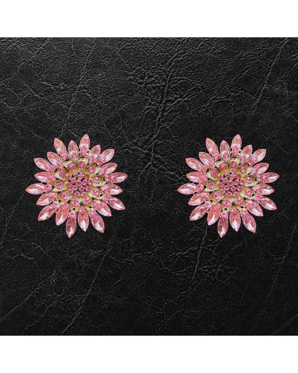 Yomisma Pink Neutrals Eco Faux Fur Slippers – Recycled Faux Fur + Removable Brooches