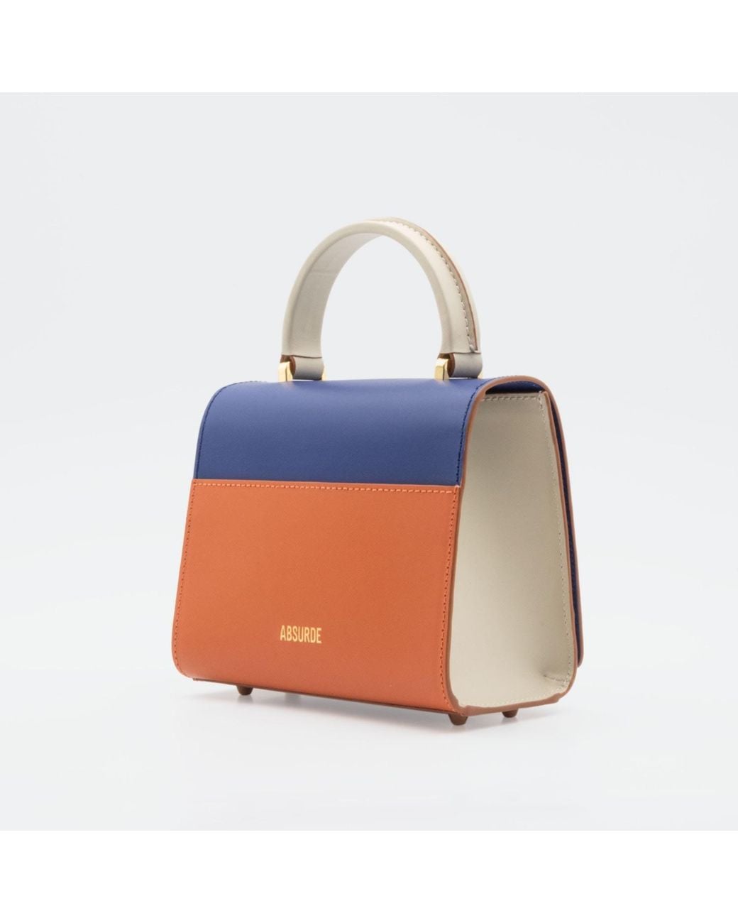 Absurde Blue One Way & Small Leather Shoulder Bag