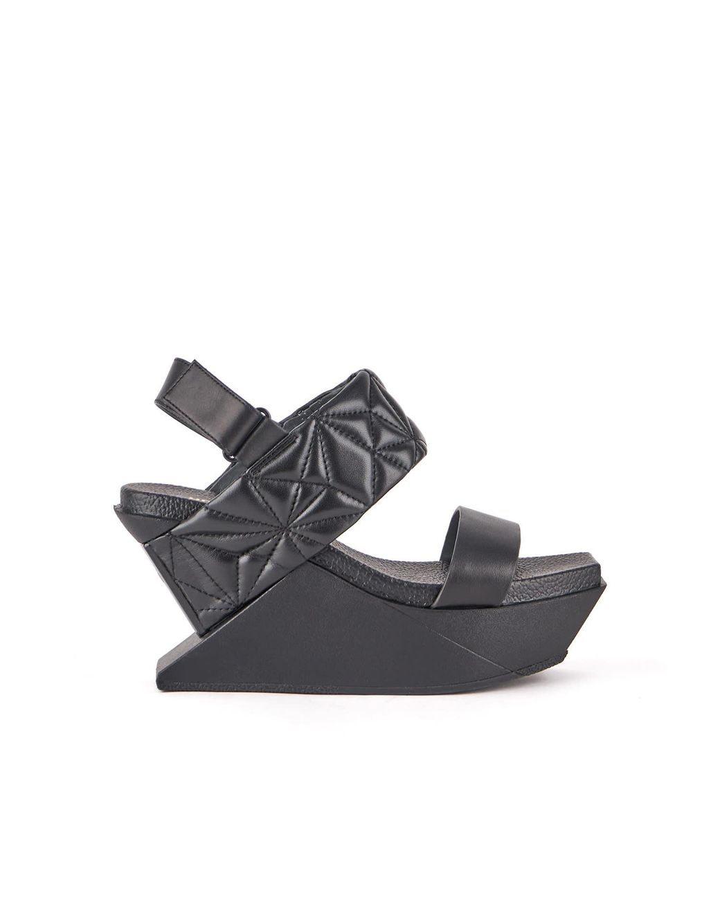 United Nude Gray Delta Wedge Puffy