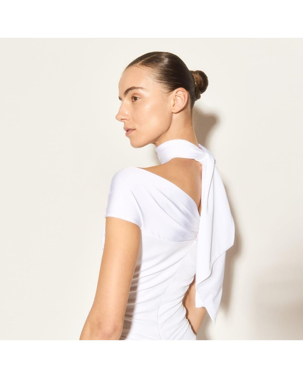 Herfetch White Maxi Athene Dress