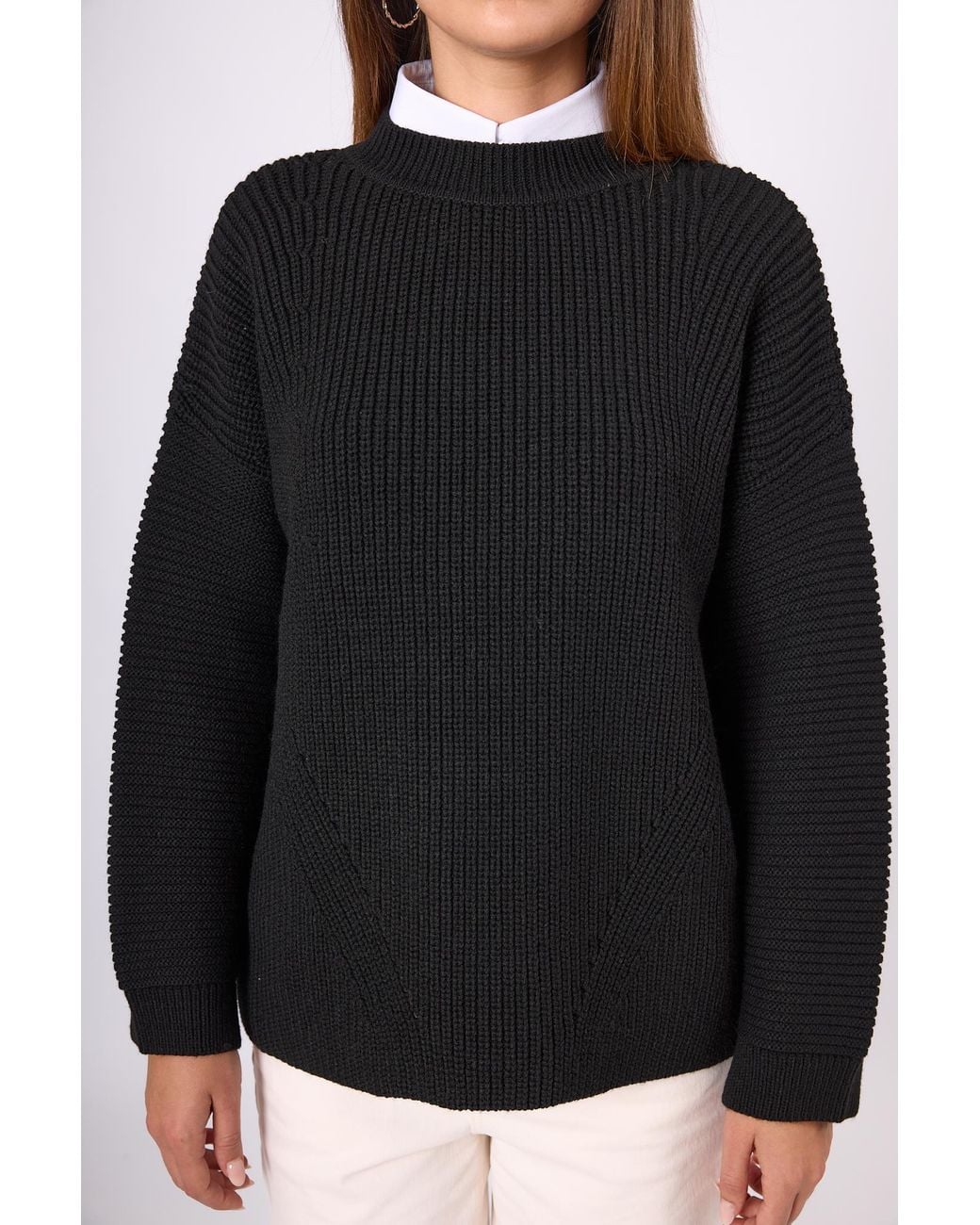 Peraluna Black Nikita Thessaloniki Knit Pullover