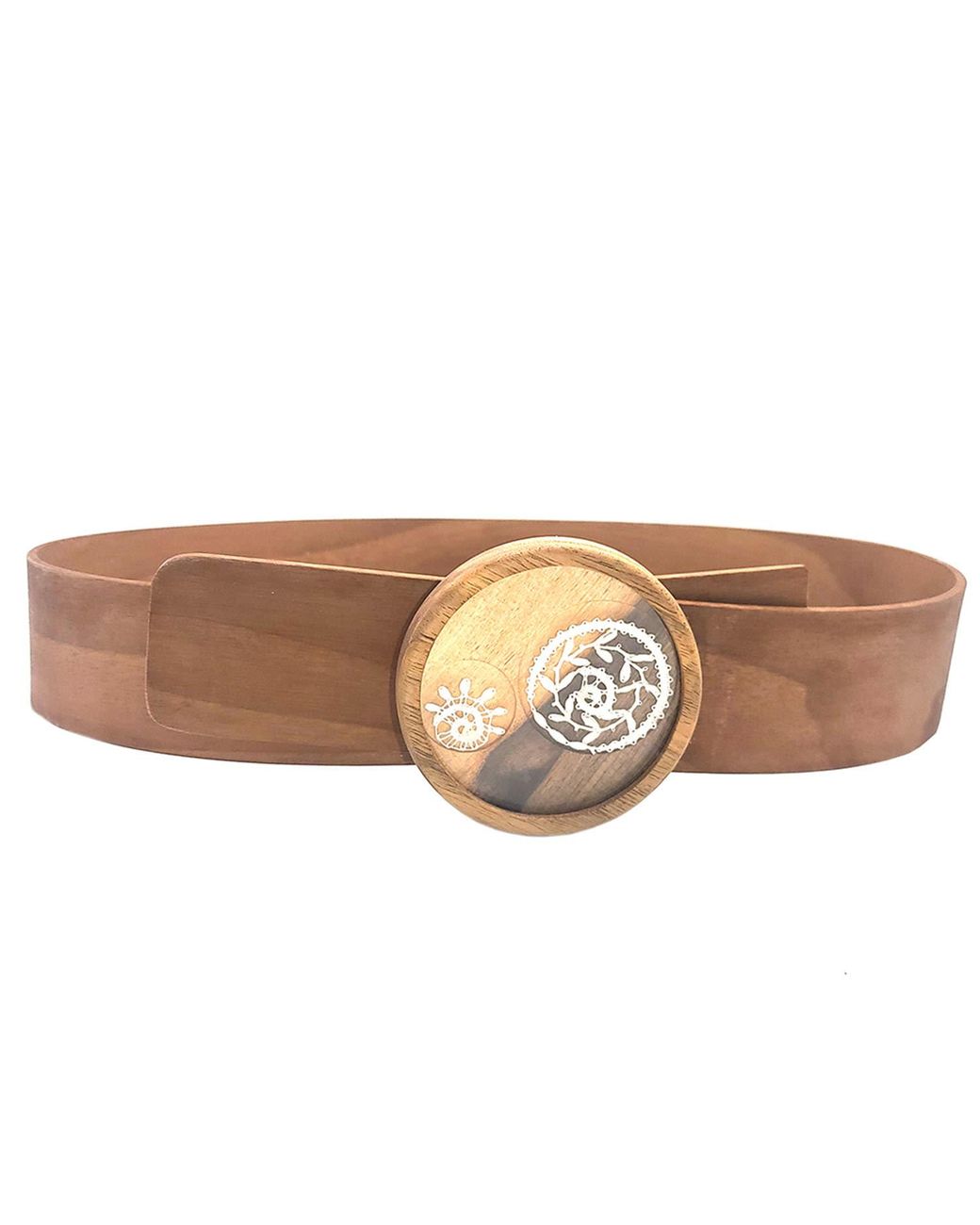 Wood Belt Brown Vatnajokull Dress Hugger 410